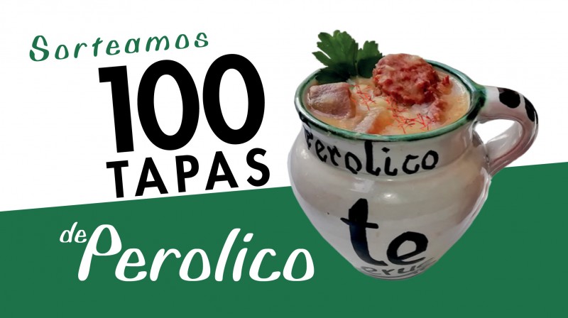 Sorteamos 100 tapas de la Ruta del Perolico