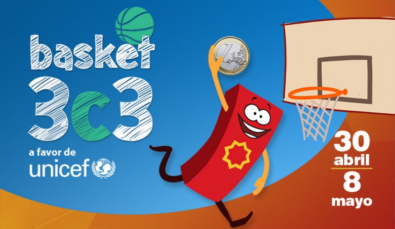 Canastas solidarias: 1€ por canasta a favor de Unicef