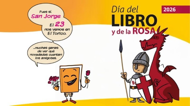 Celebra el Día del Libro y la Rosa en el Centro Histórico