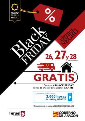 Black Friday Viernes Negro, en el