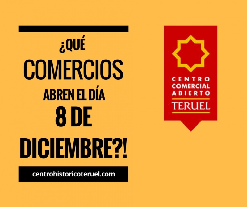 ¿Abren los comercios este viernes 8 de diciembre?