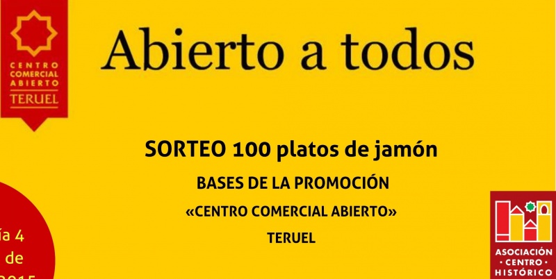 SORTEO 100 platos de jamón