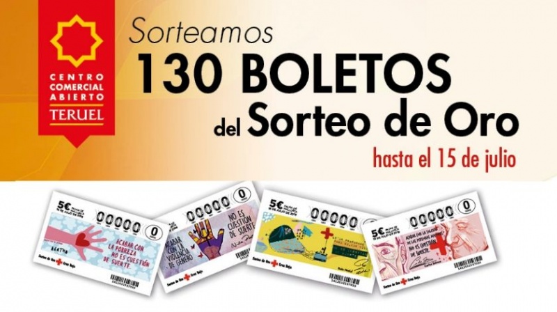 Sorteamos boletos para el Sorteo del Oro de Cruz Roja