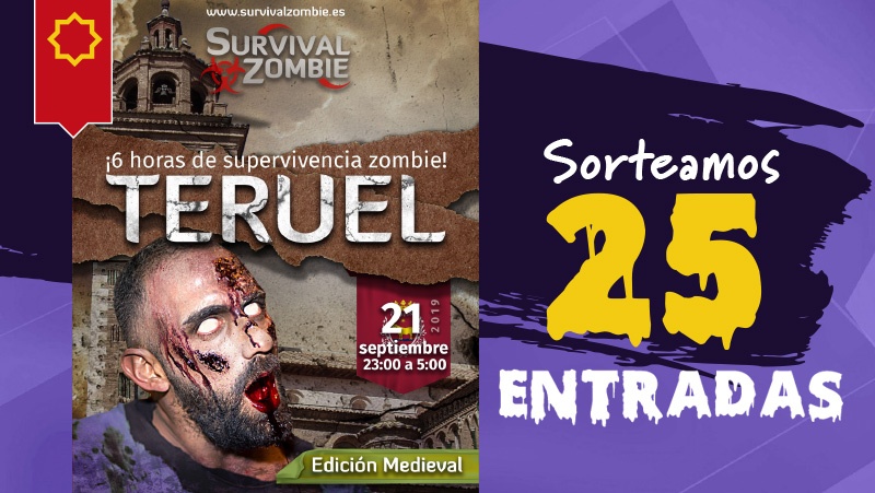 Llega Survival Zombie a nuestra ciudad y nosotros sorteamos 25 entradas