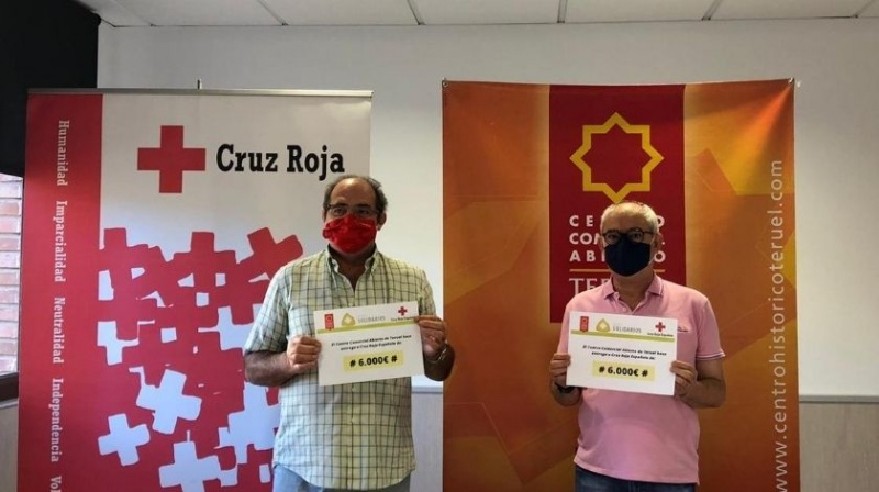 Donamos a Cruz Roja 6.000€ en bonos solidarios