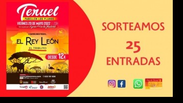 Sorteo de entradas para el tributo al musical de El Rey León