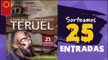 Llega Survival Zombie a nuestra ciudad y nosotros sorteamos 25 entradas