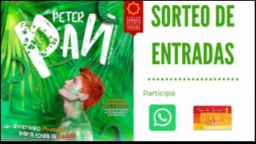 ¡Sorteamos entradas para el musical de Peter Pan!